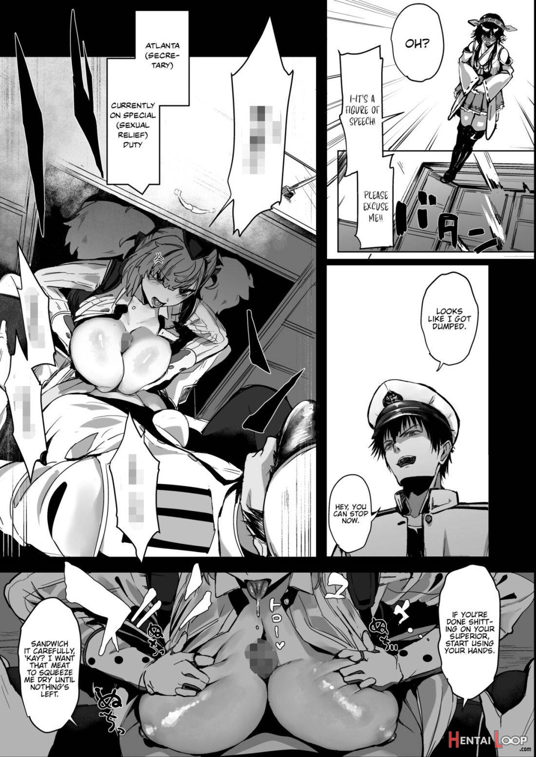 Gyakushuu! Yakimochi Musume Atlanta Juujun Gohoushi H Teitoku-san Rouraku Sakusen page 4