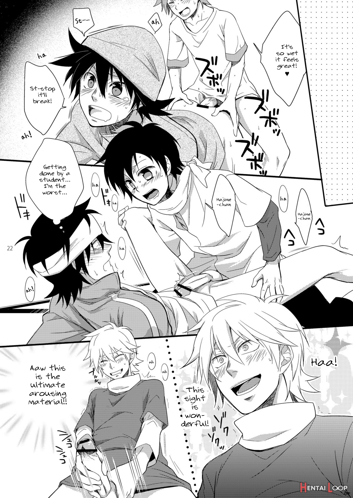 Hajime-sensei And The Adult Health And Physical Education 2 page 21