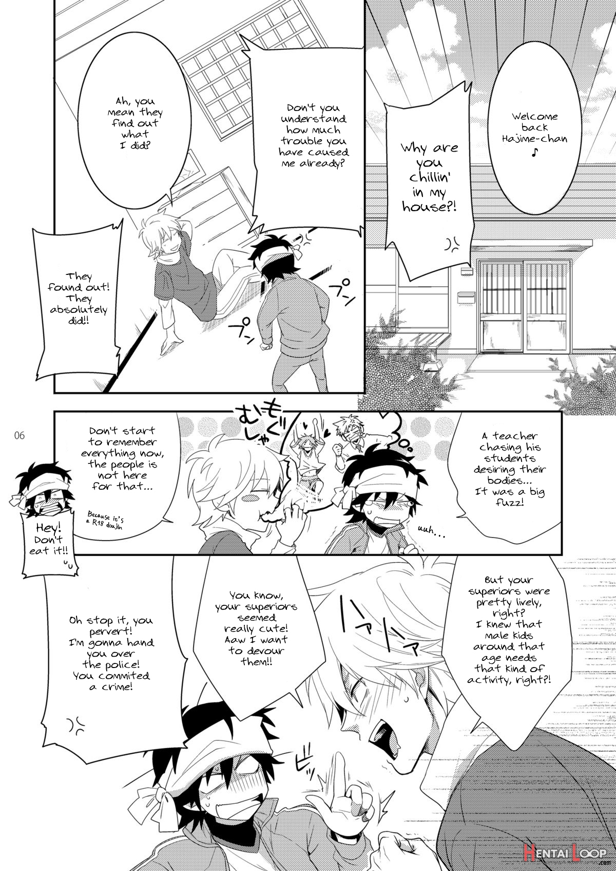 Hajime-sensei And The Adult Health And Physical Education 2 page 5