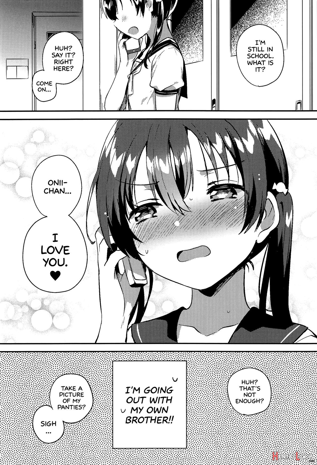 Page 10 of Having Sex With Your Little Sister? Thats Gross! (by Ichihaya) 