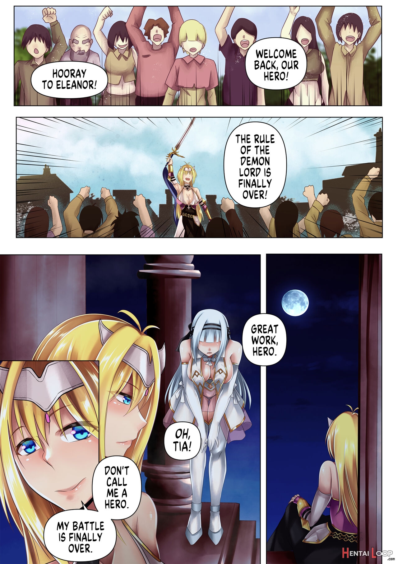 Hero Corruption - How Hero's Body Was Stolen From Her By The Defeated Devil Lord page 16