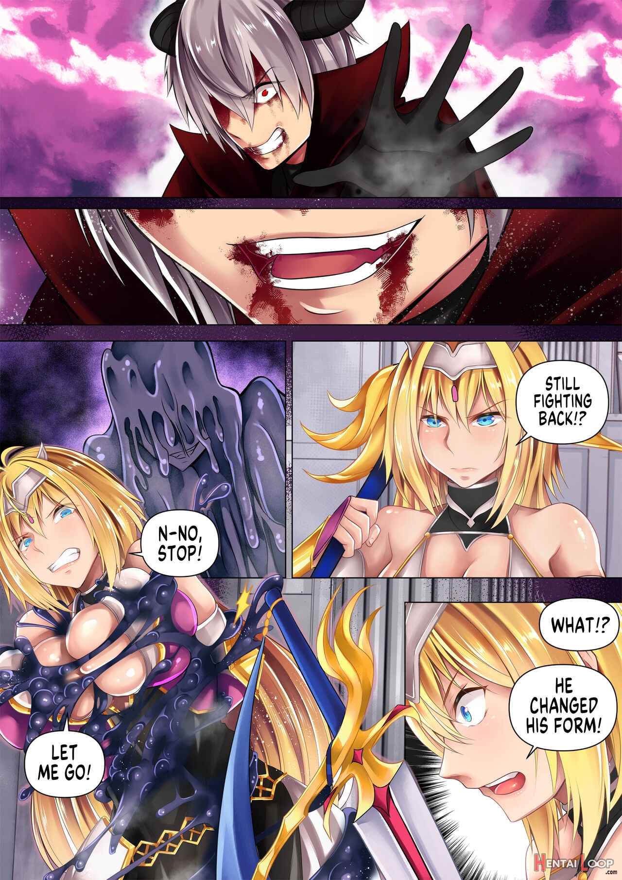 Hero Corruption - How Hero's Body Was Stolen From Her By The Defeated Devil Lord page 7