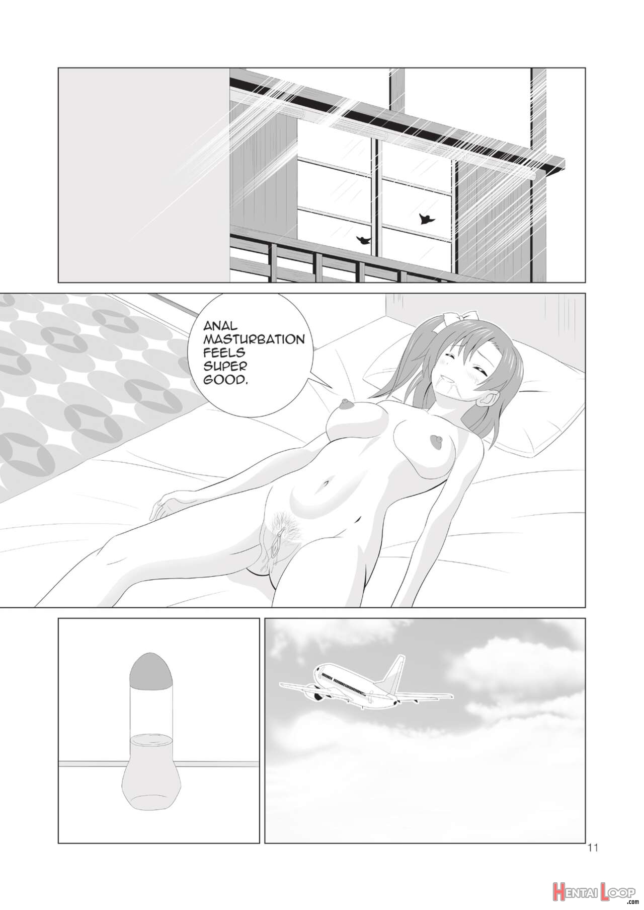 Honoka's First Time Anal page 13