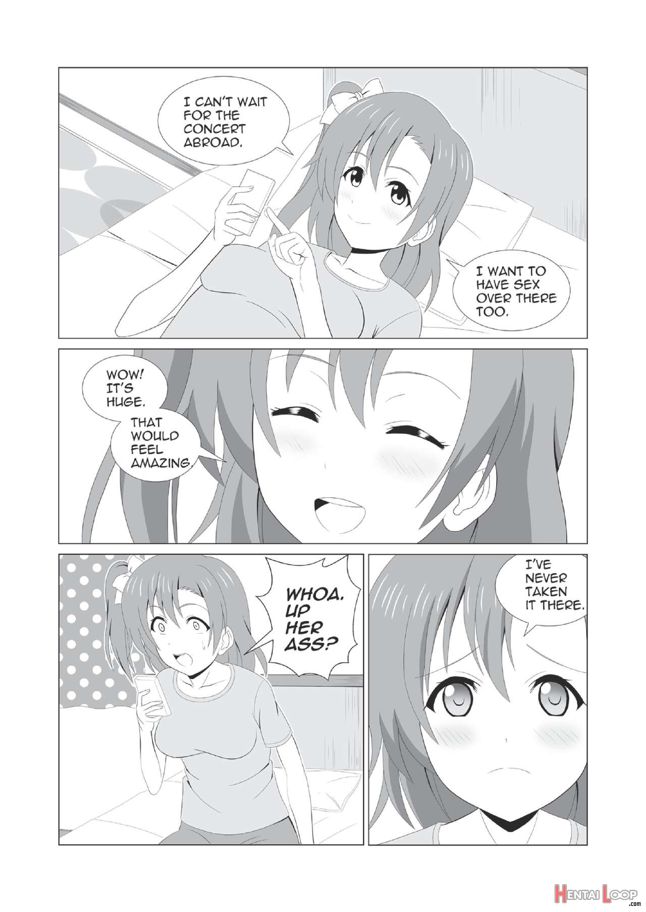 Honoka's First Time Anal page 32