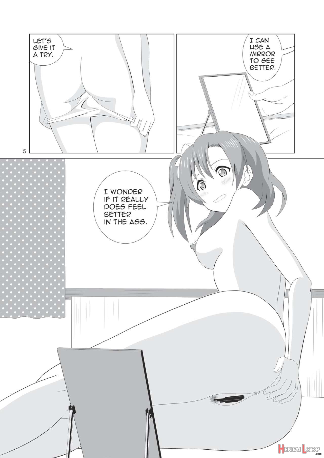 Honoka's First Time Anal page 33