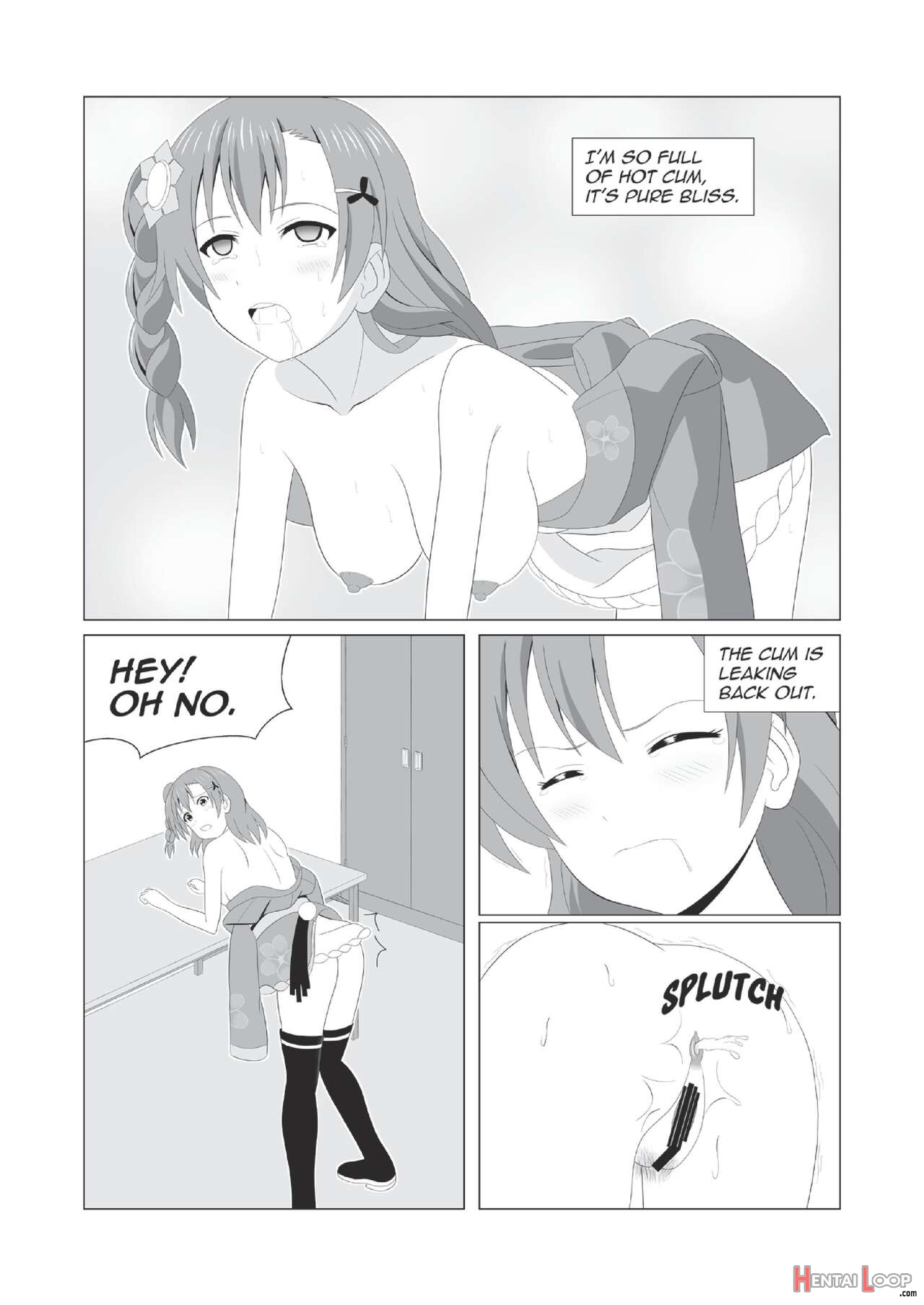 Honoka's First Time Anal page 48
