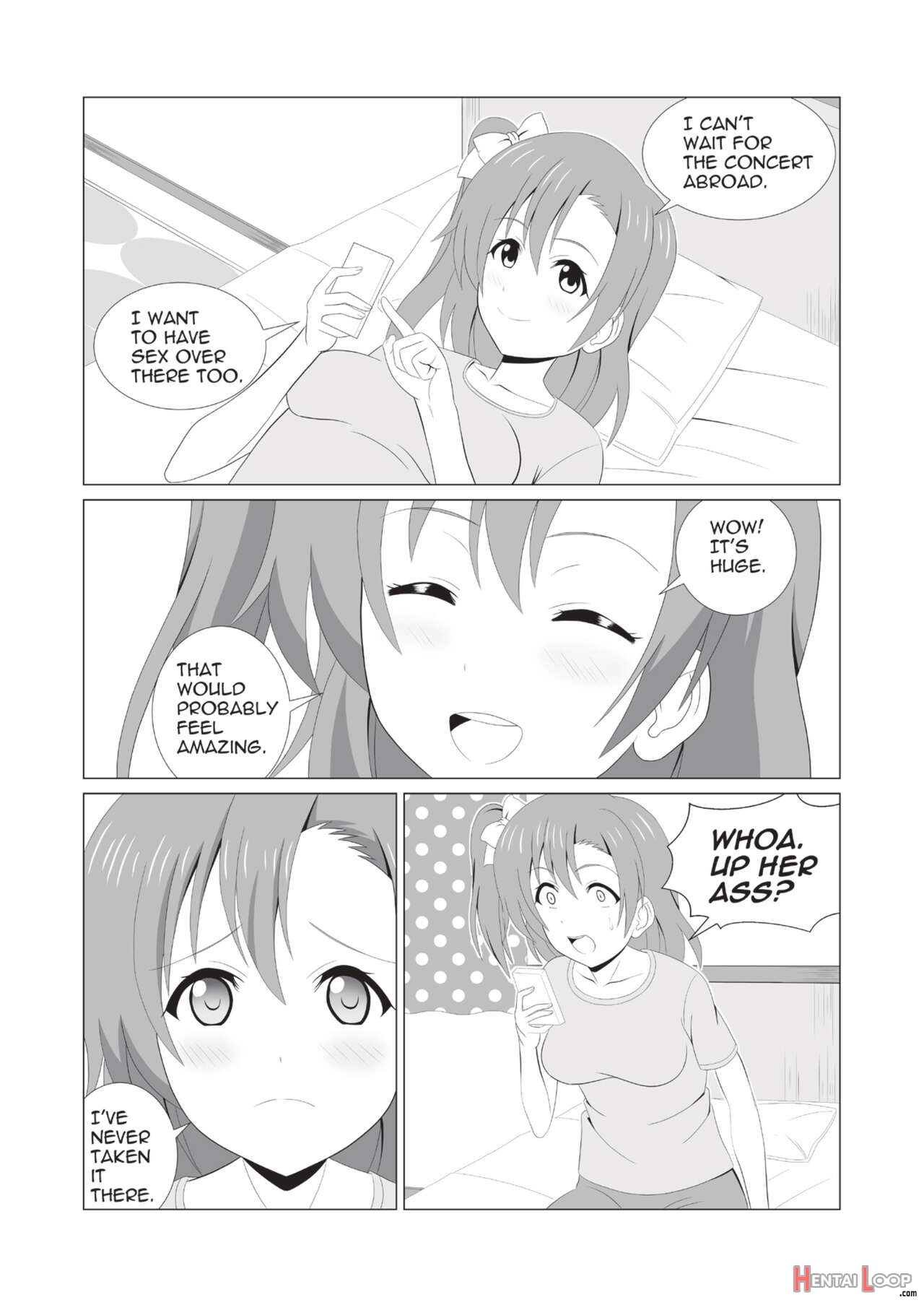Honoka's First Time Anal page 6