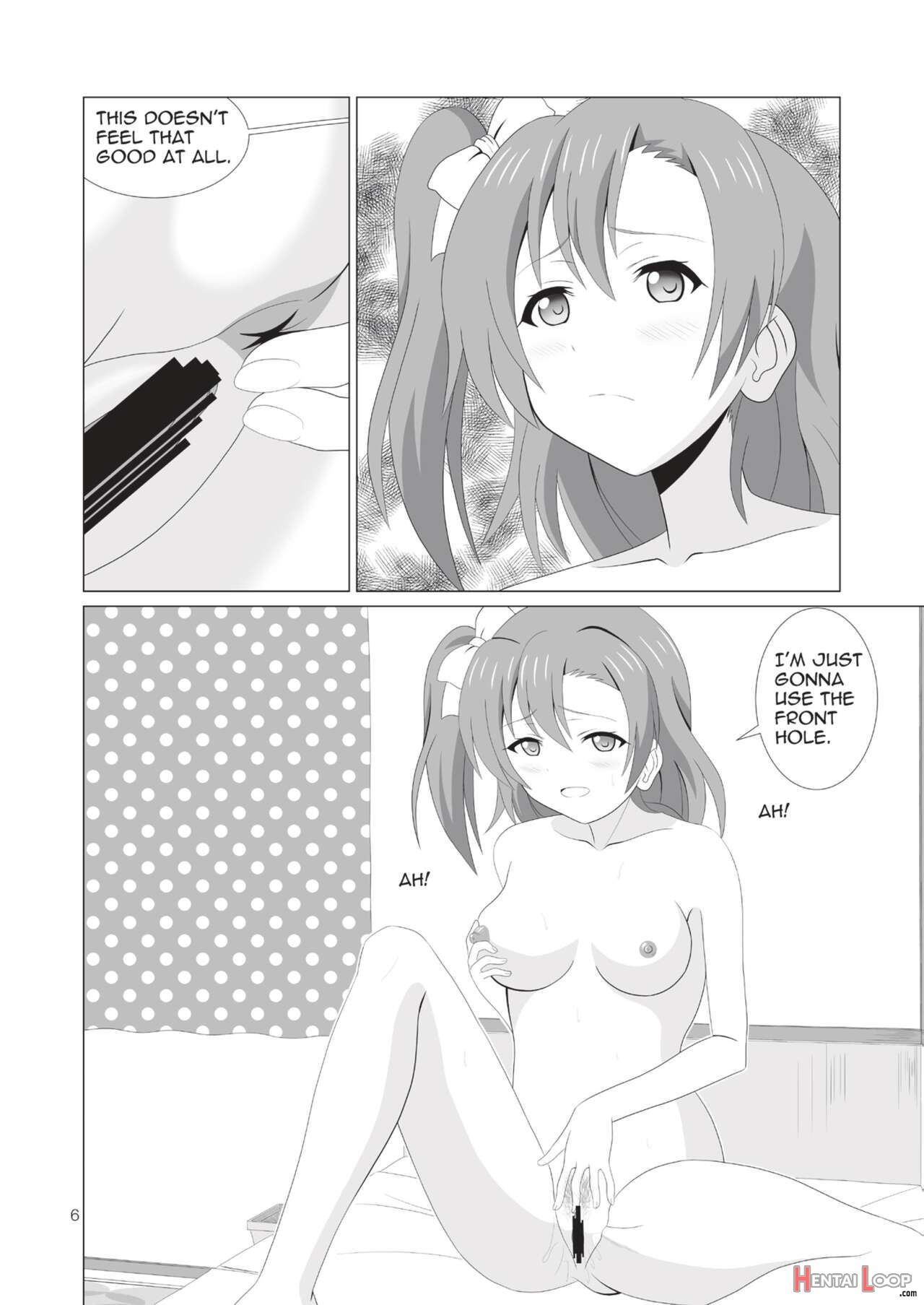 Honoka's First Time Anal page 8