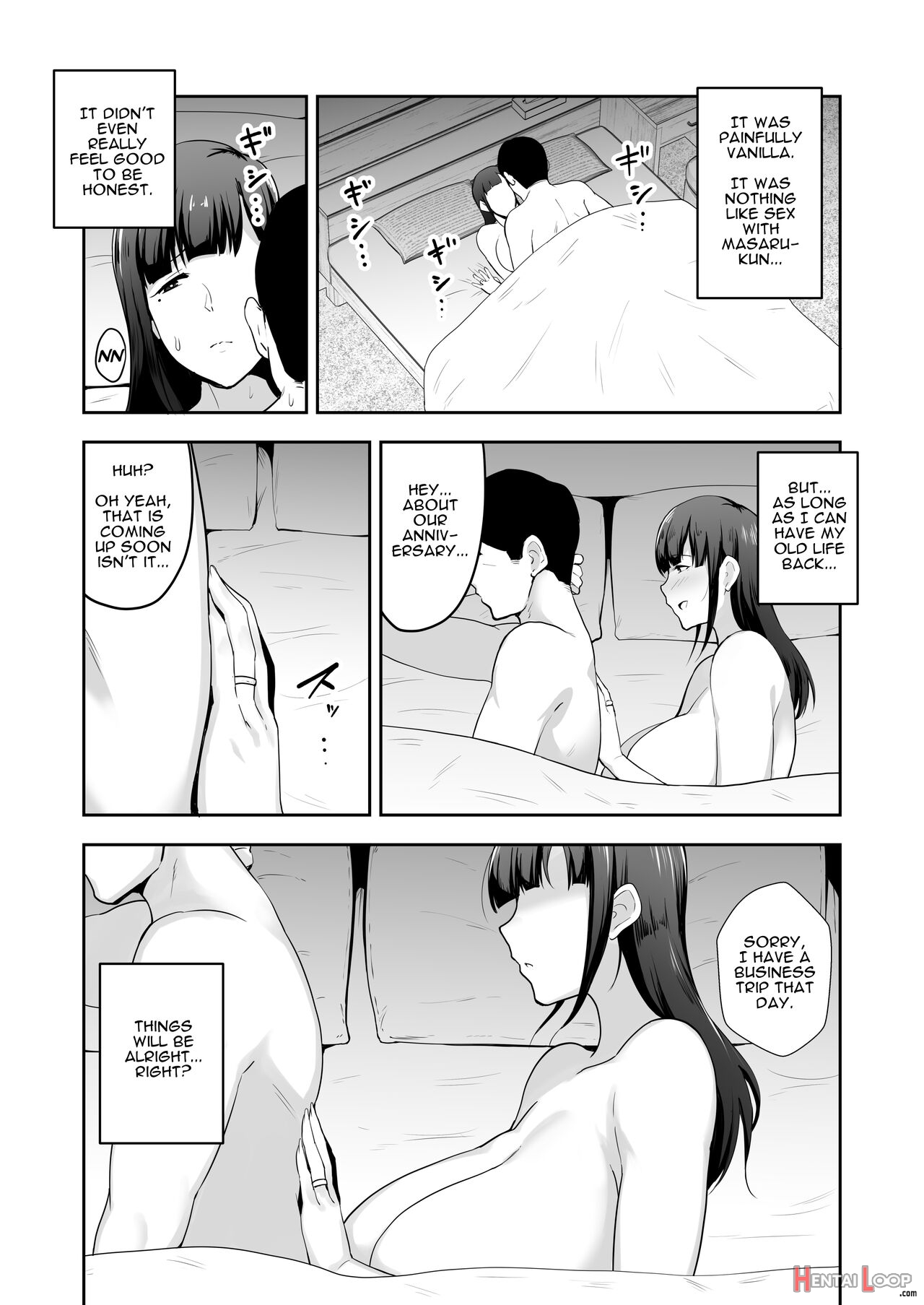 Housewife Ntr Stealing Hitomi - A Prim And Proper Housewife With Big Tits page 24