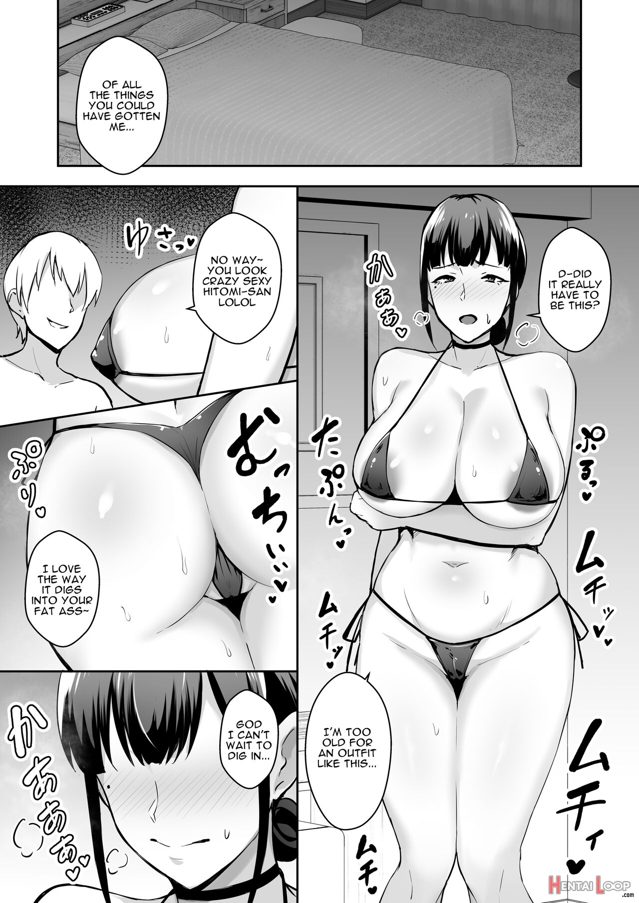 Housewife Ntr Stealing Hitomi - A Prim And Proper Housewife With Big Tits page 26
