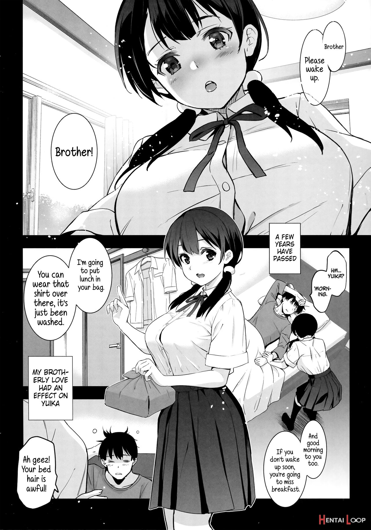 Imouto Ga Boku Ni Taninboux O Okutte Kuru page 3