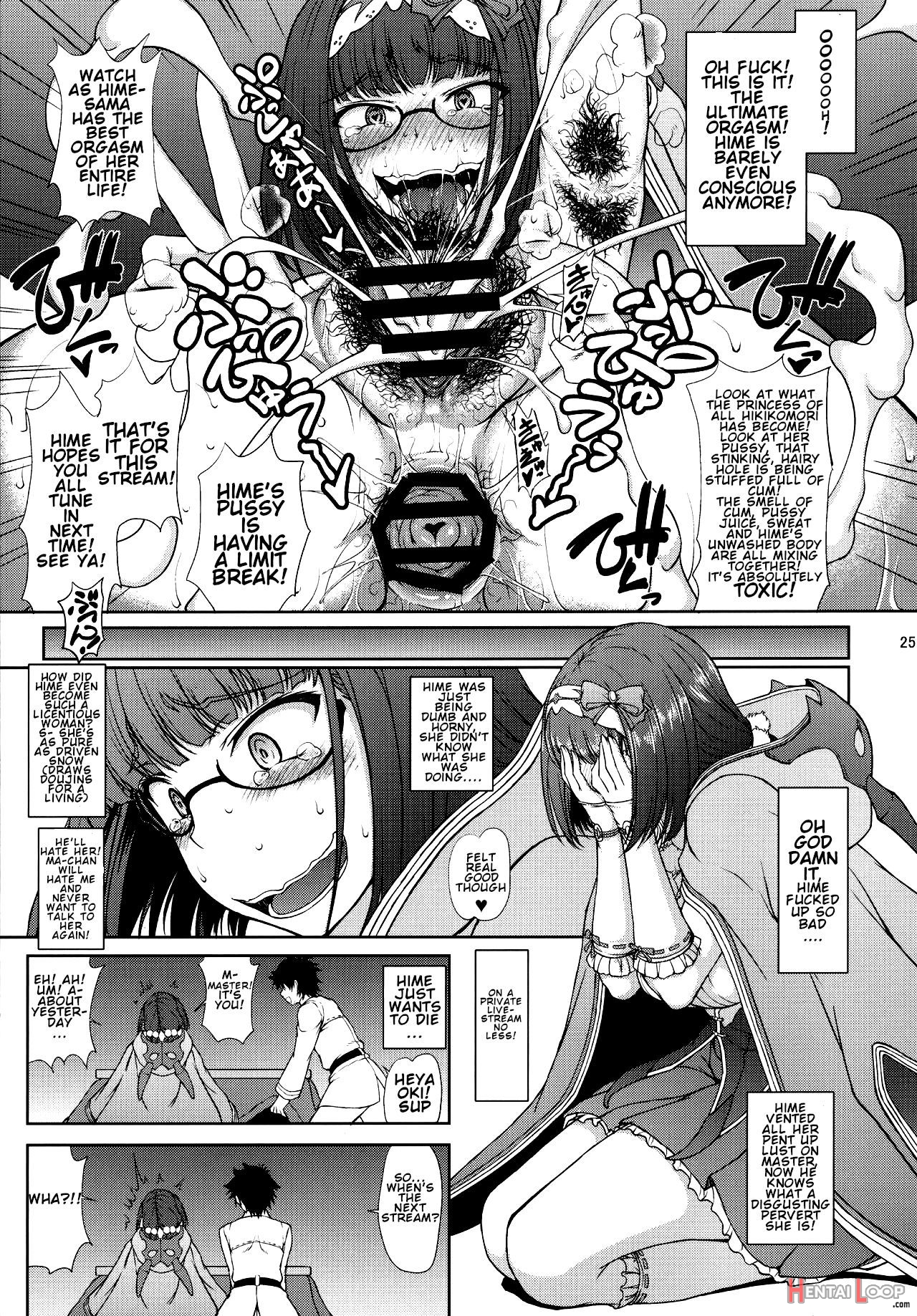 Junjou Hetare Na Dosukebe Hime No Hatsujou Haishin page 24