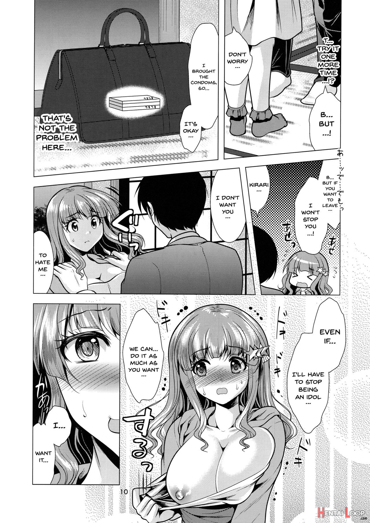 Kirarin Idol Kyuukeichuu page 9