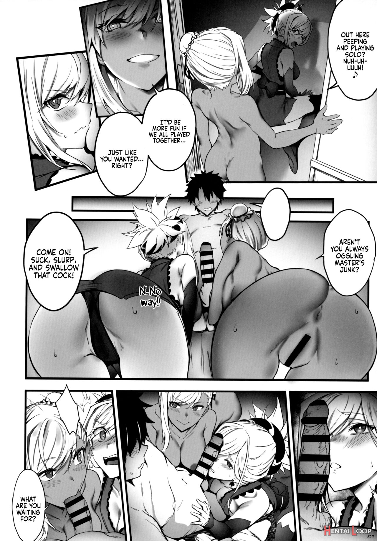 Master’s Cumdump Is The One And Only Musashi page 12