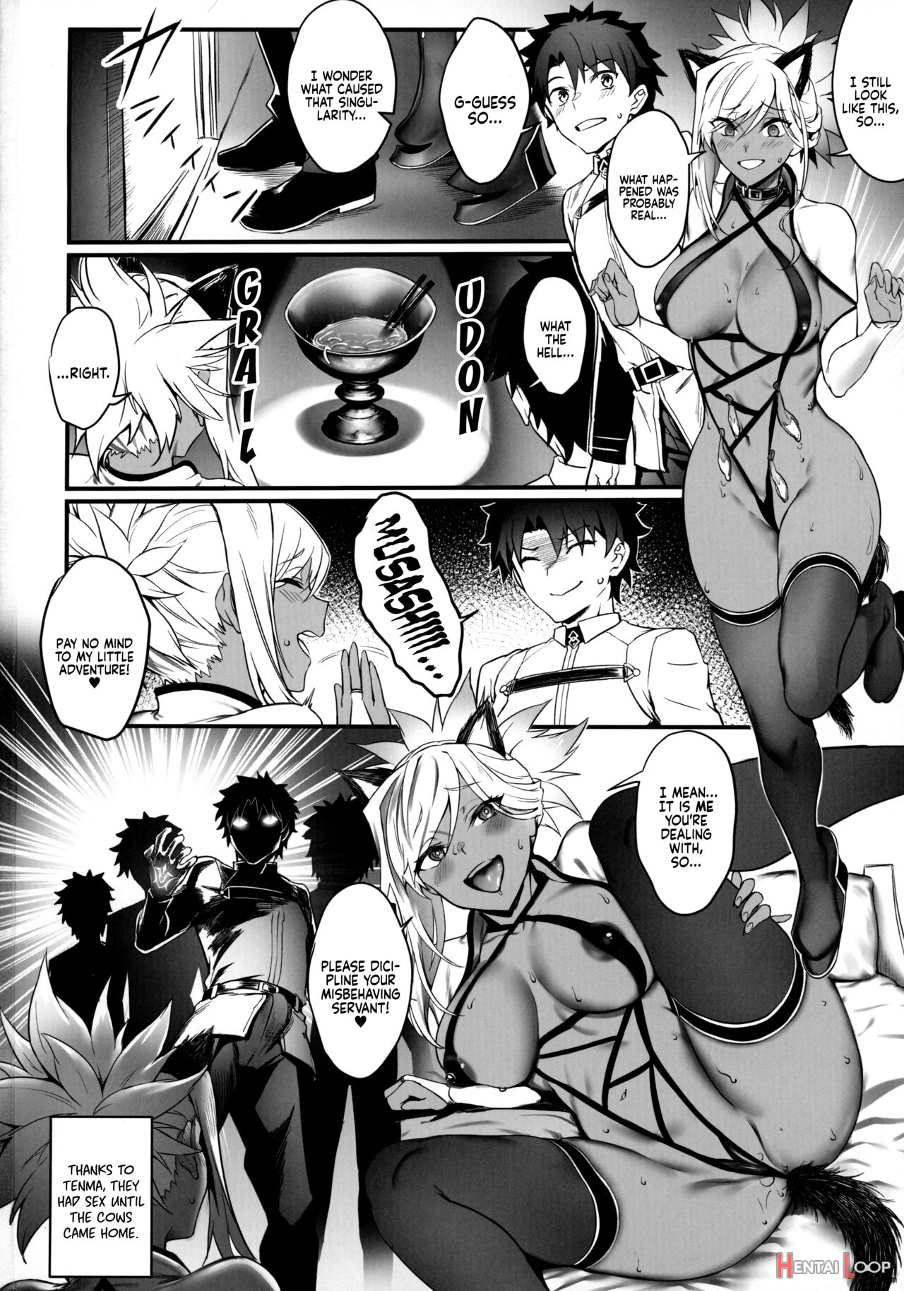 Master’s Cumdump Is The One And Only Musashi page 32