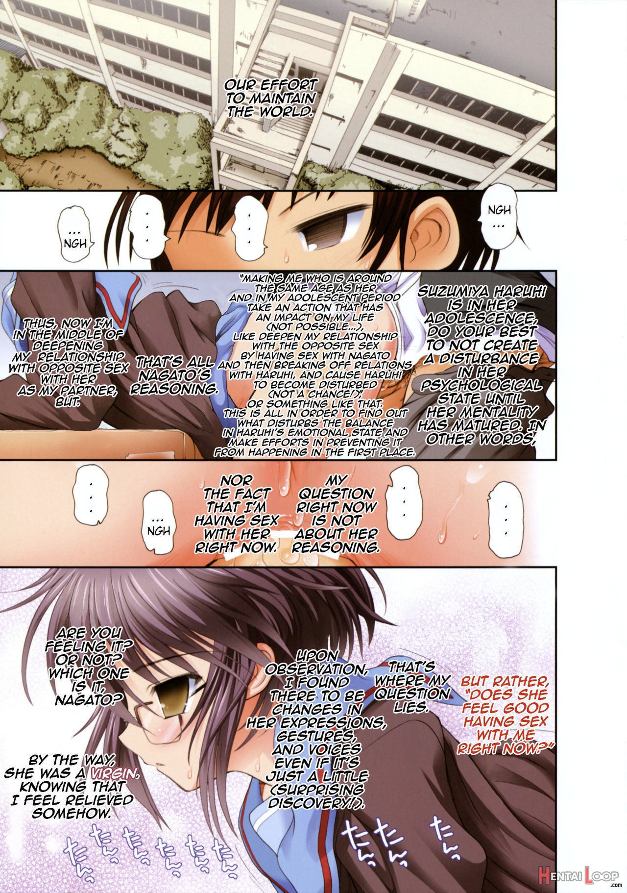 Nagato Yuki No Full Color Bon page 12