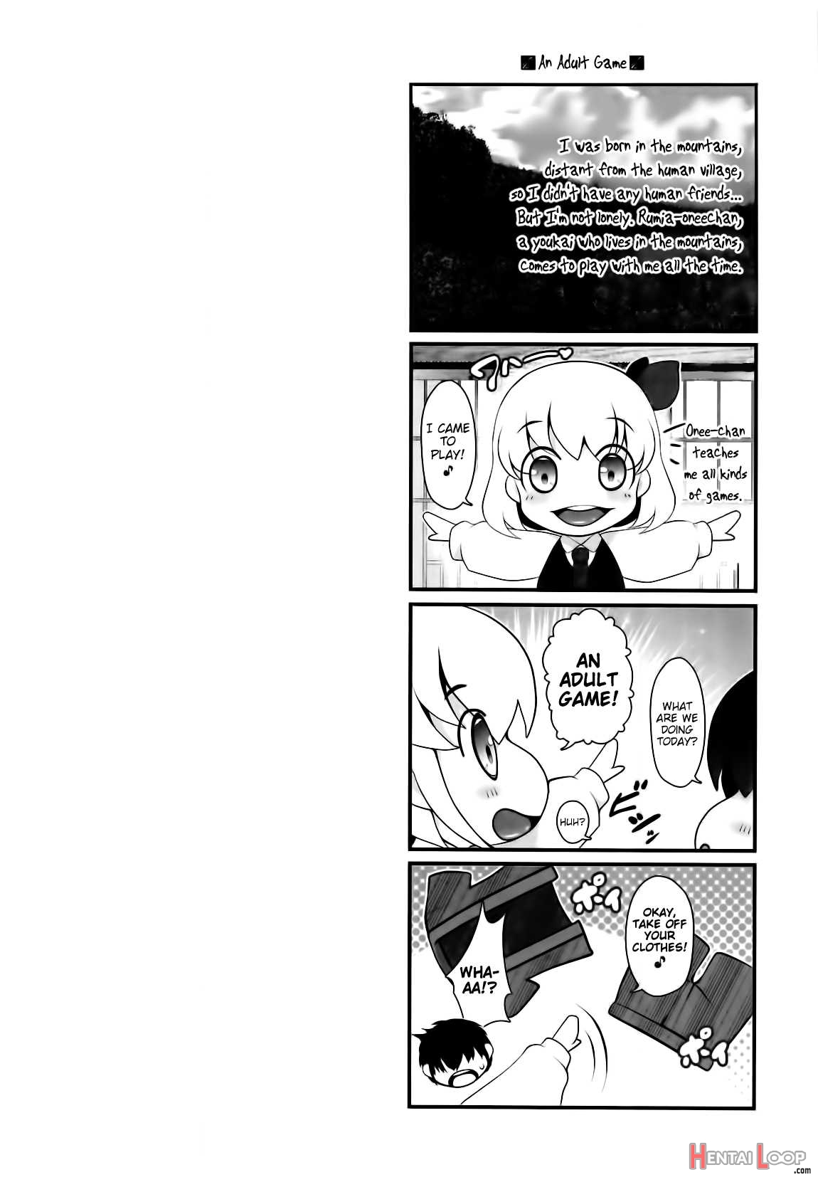 Rumia Oneechan Will Teach You page 3