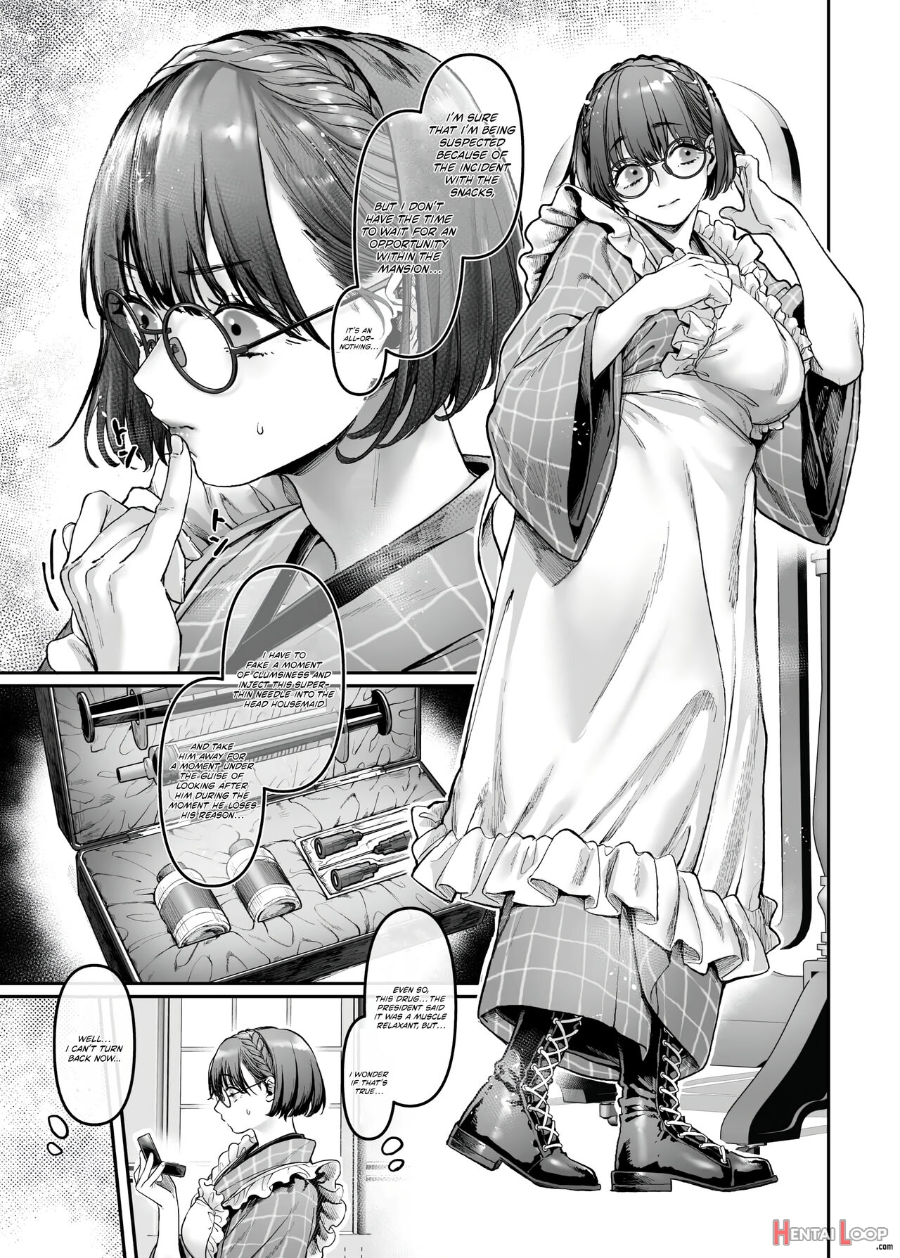 Sennyuu! Gakeppuchi Spy No Shakkinhensai Rta ~josou Maid To Oni Joushi~ page 45