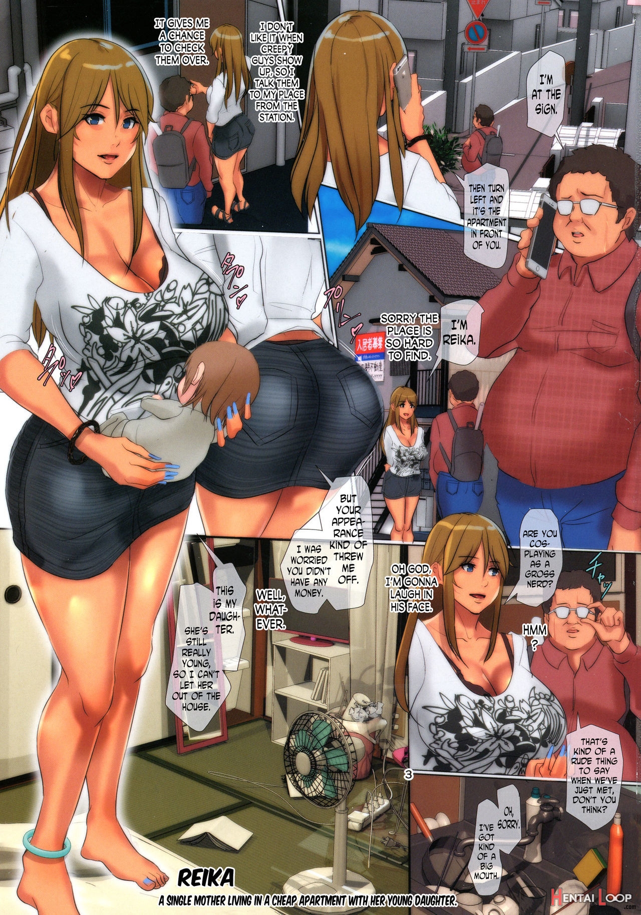 Sinmother Bitch No Reika-chan Jo page 3