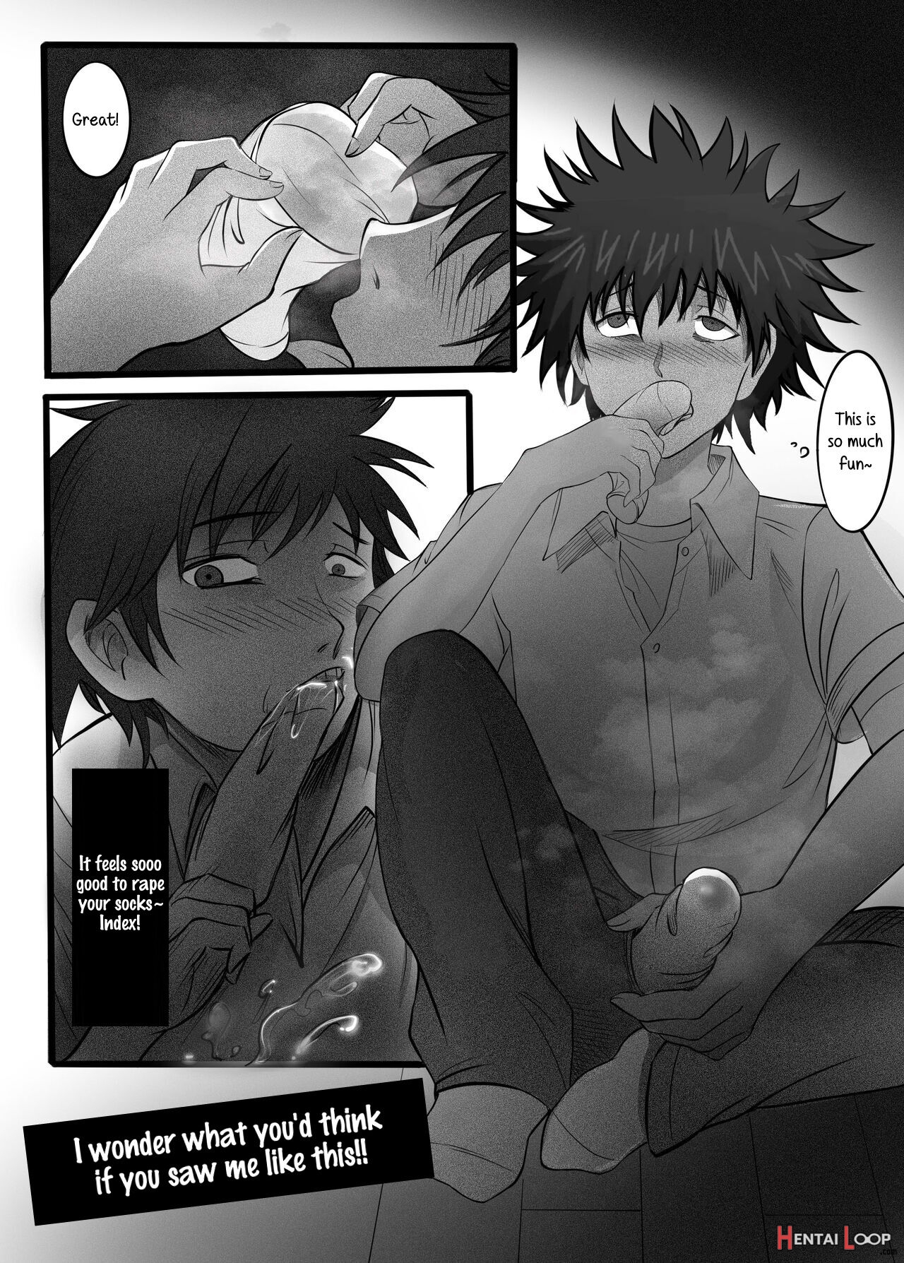 The Daily Life Of Index And Touma Every Night page 5