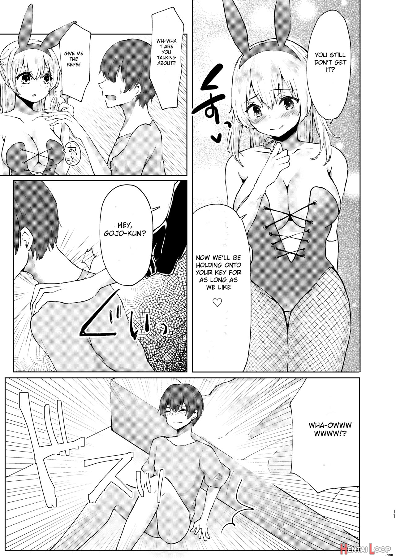 The Plan To Find An Artist For Free ~ The Villanous Cosplayers Frame The Sensei page 12