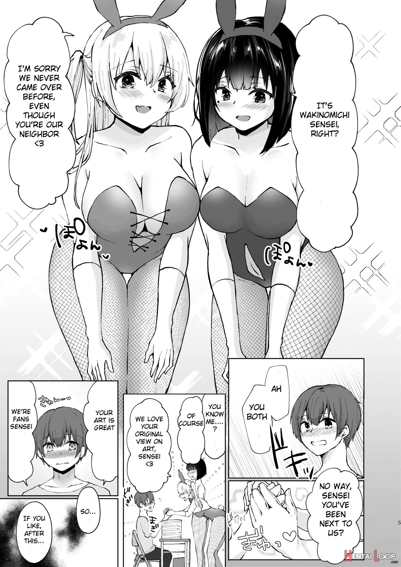 The Plan To Find An Artist For Free ~ The Villanous Cosplayers Frame The Sensei page 6