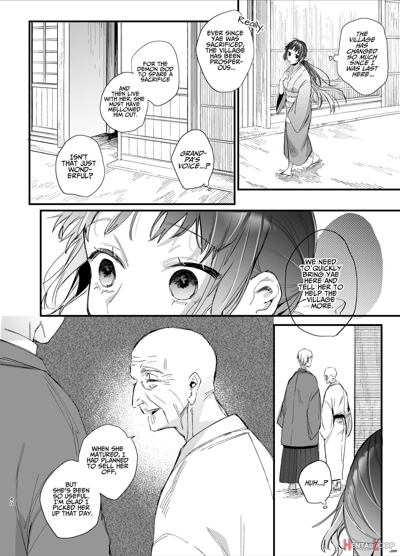 The Sacrificial Maiden Corrupted By Coupling With An Oni page 41