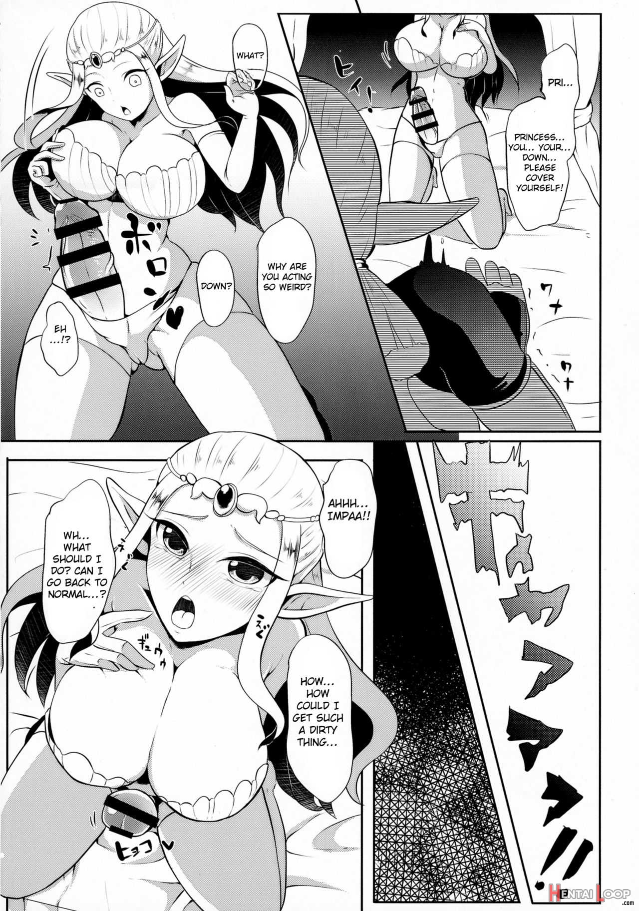 Toki Mawari 1.5 - Tokioca Zelda Hime Ga Synchro Shite Futanari Ni Nacchatta page 6