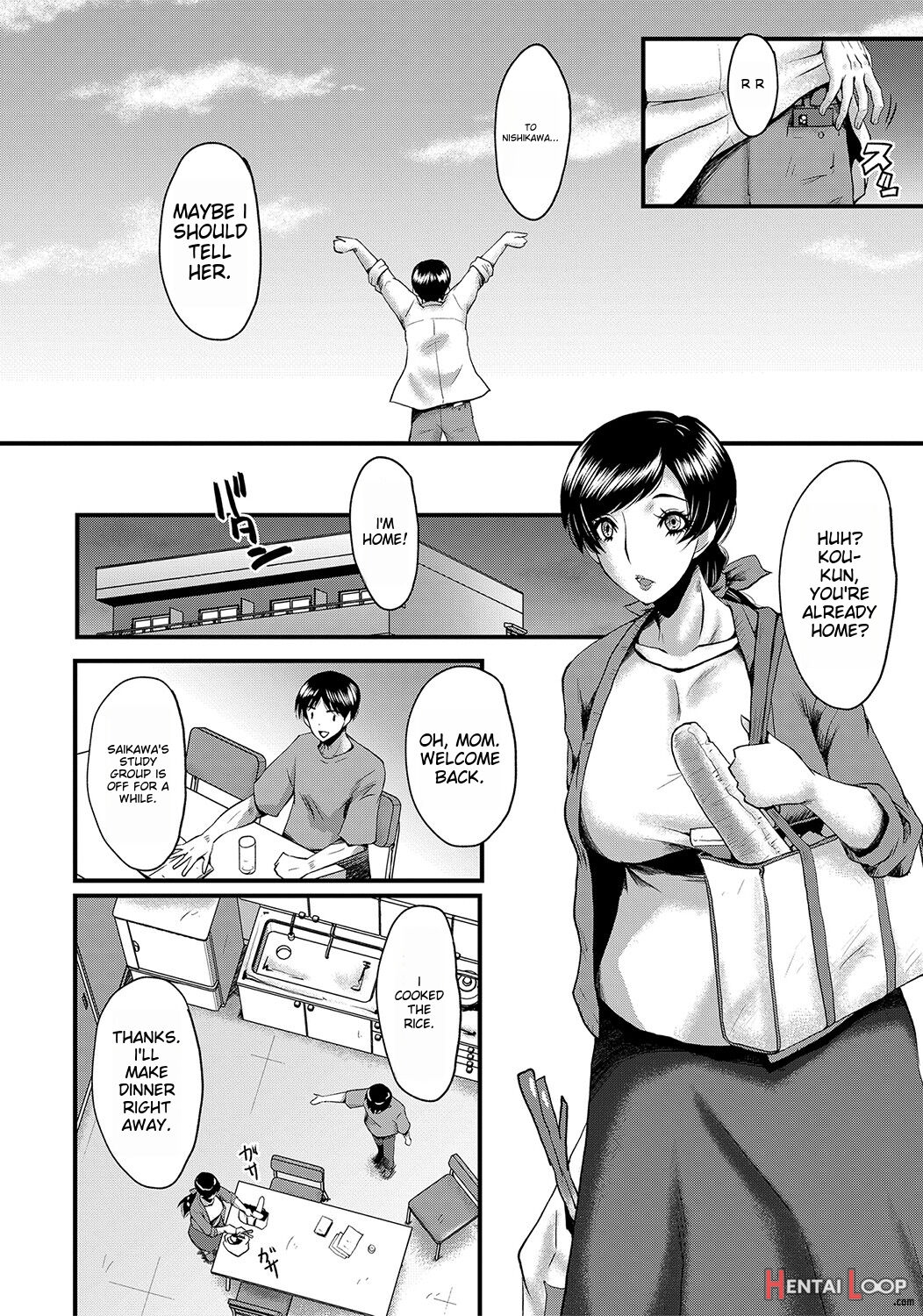 Tomodachi, Osananajimi Mo Kaa-san Mo Netorareru page 61