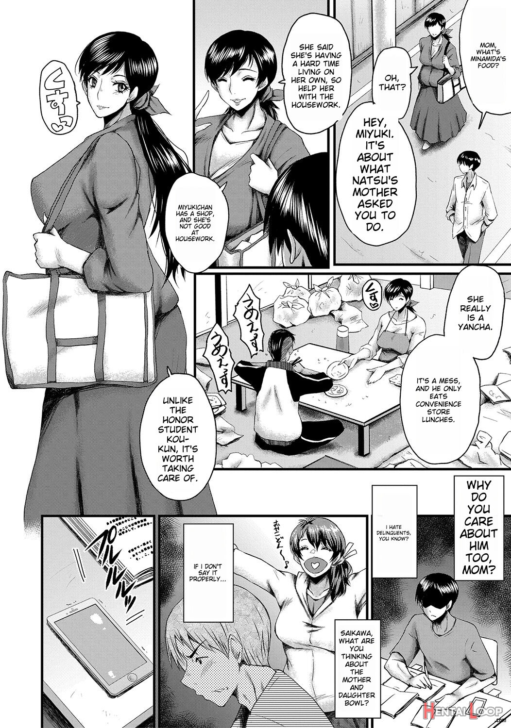 Tomodachi, Osananajimi Mo Kaa-san Mo Netorareru page 89