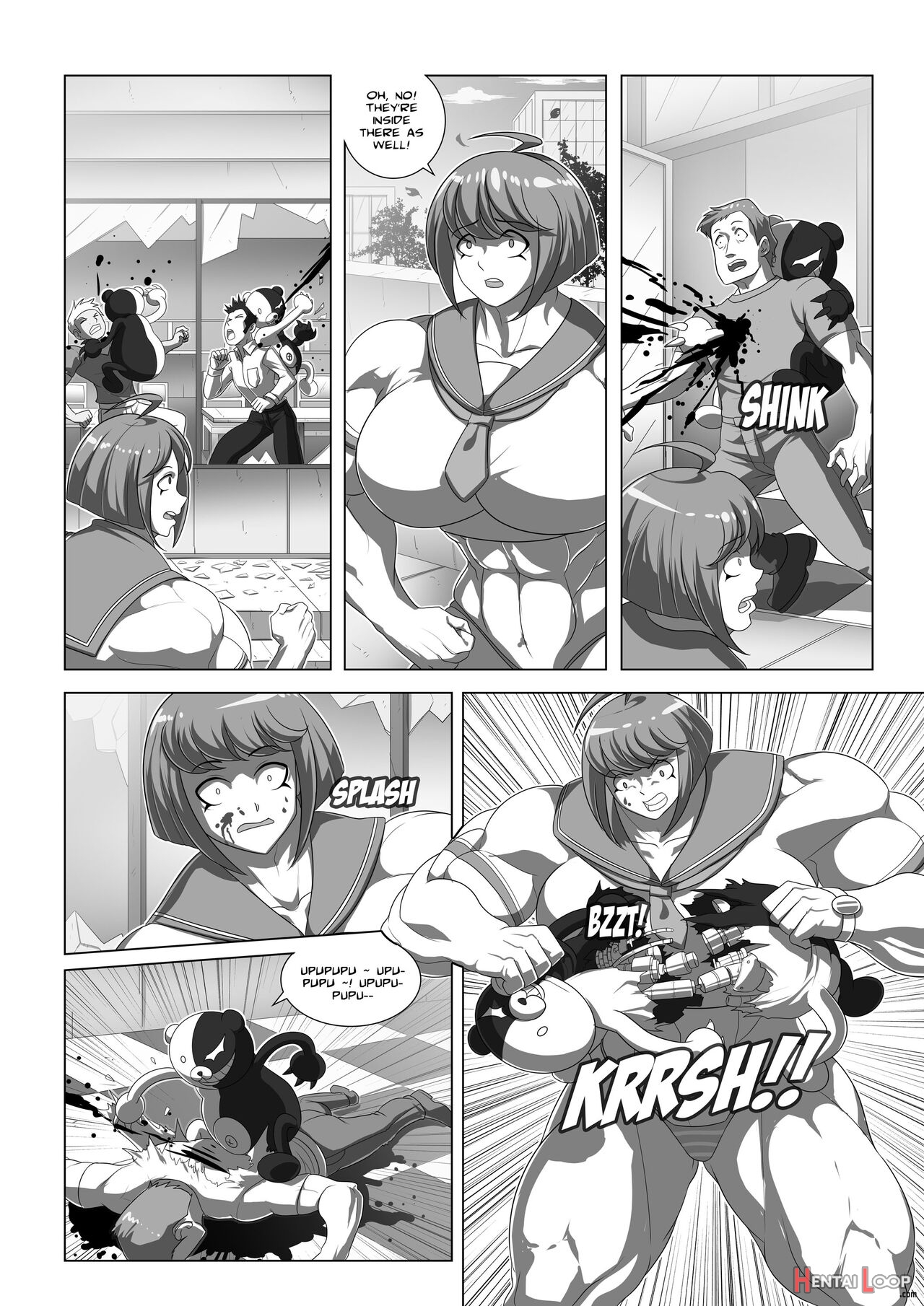Ultra Muscle Girl page 10