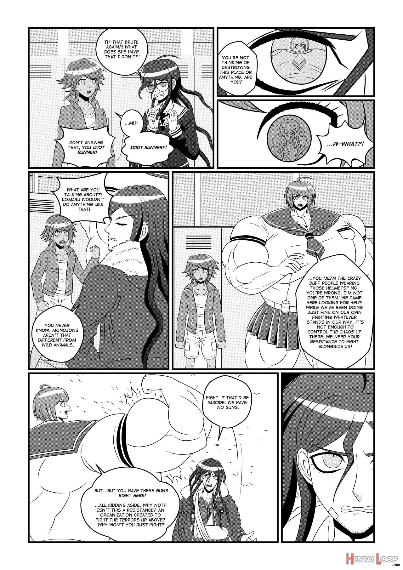 Ultra Muscle Girl page 103