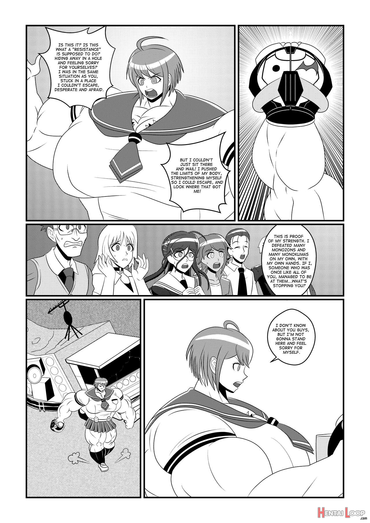 Ultra Muscle Girl page 108