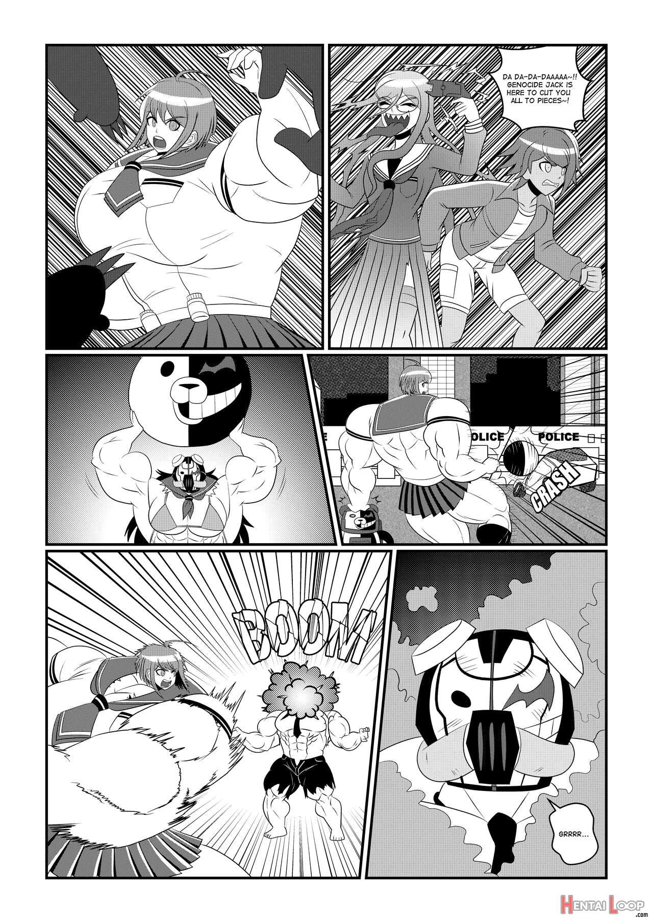 Ultra Muscle Girl page 121