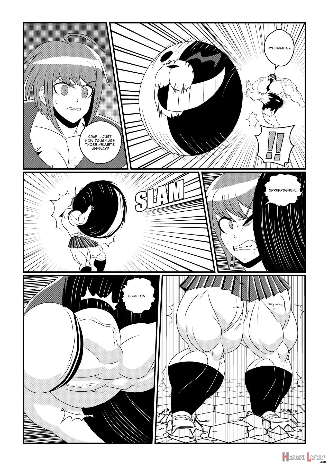 Ultra Muscle Girl page 122