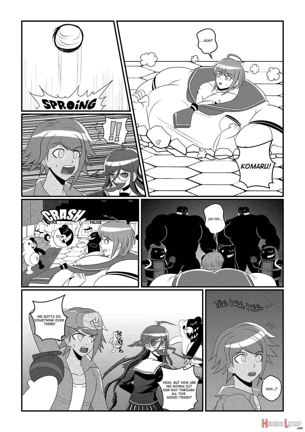 Ultra Muscle Girl page 123