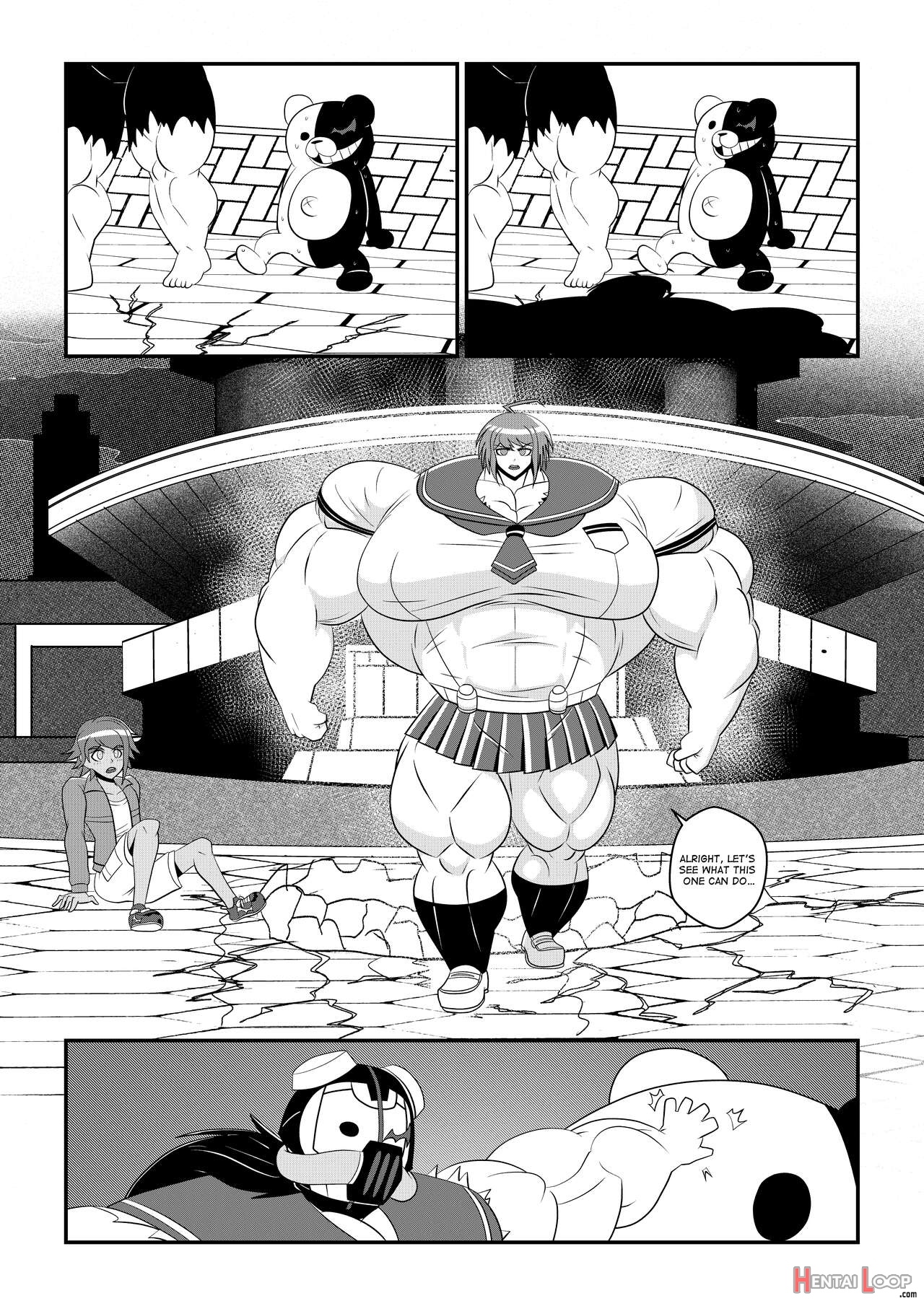 Ultra Muscle Girl page 126