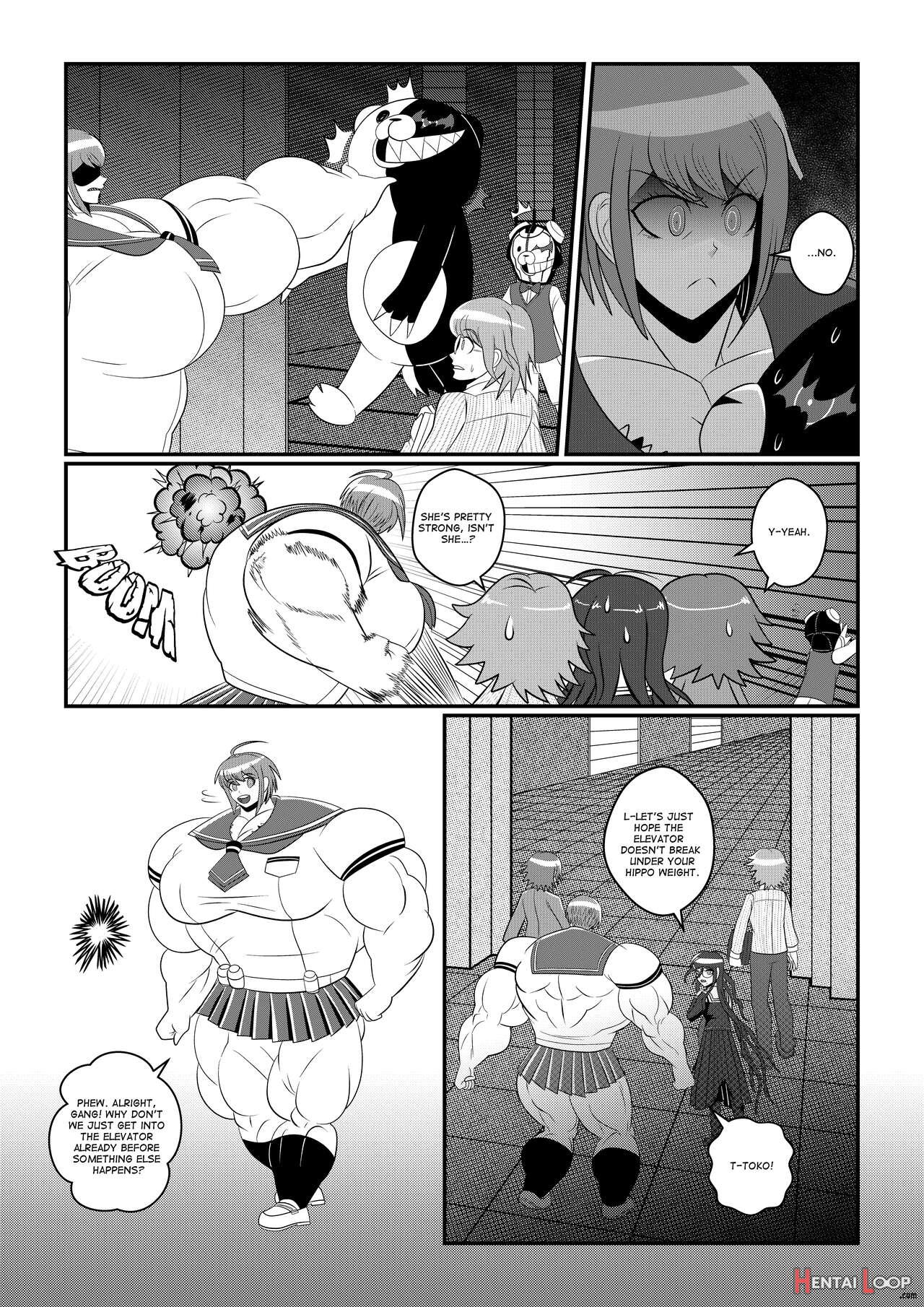 Ultra Muscle Girl page 133