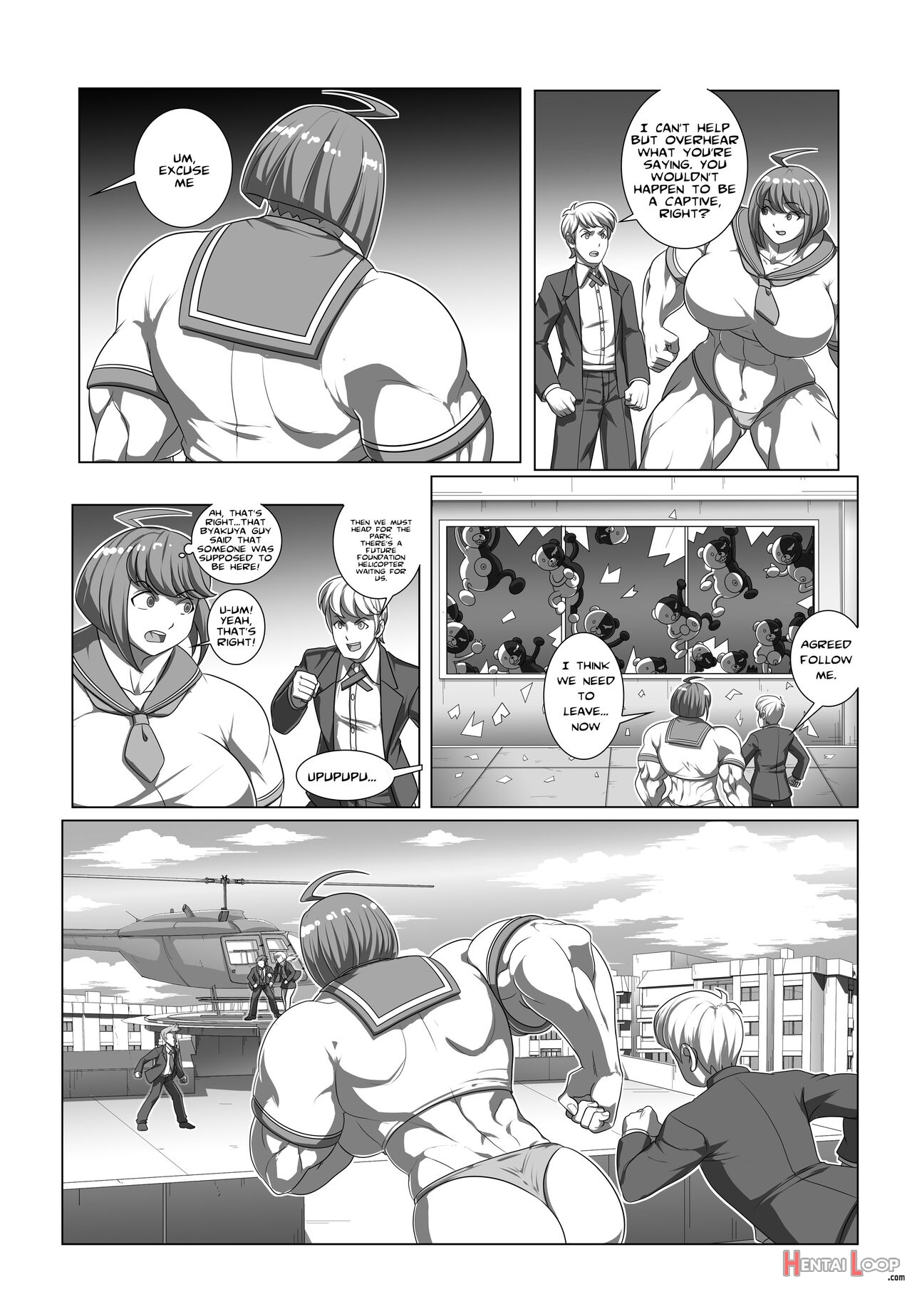 Ultra Muscle Girl page 14