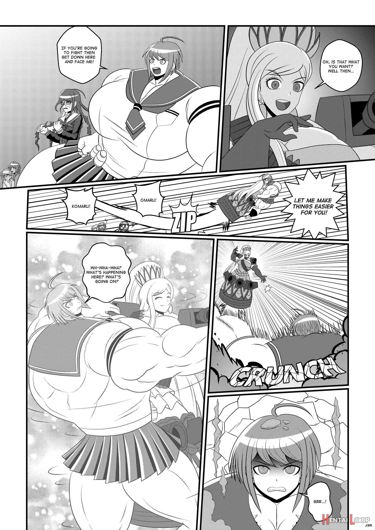 Ultra Muscle Girl page 142