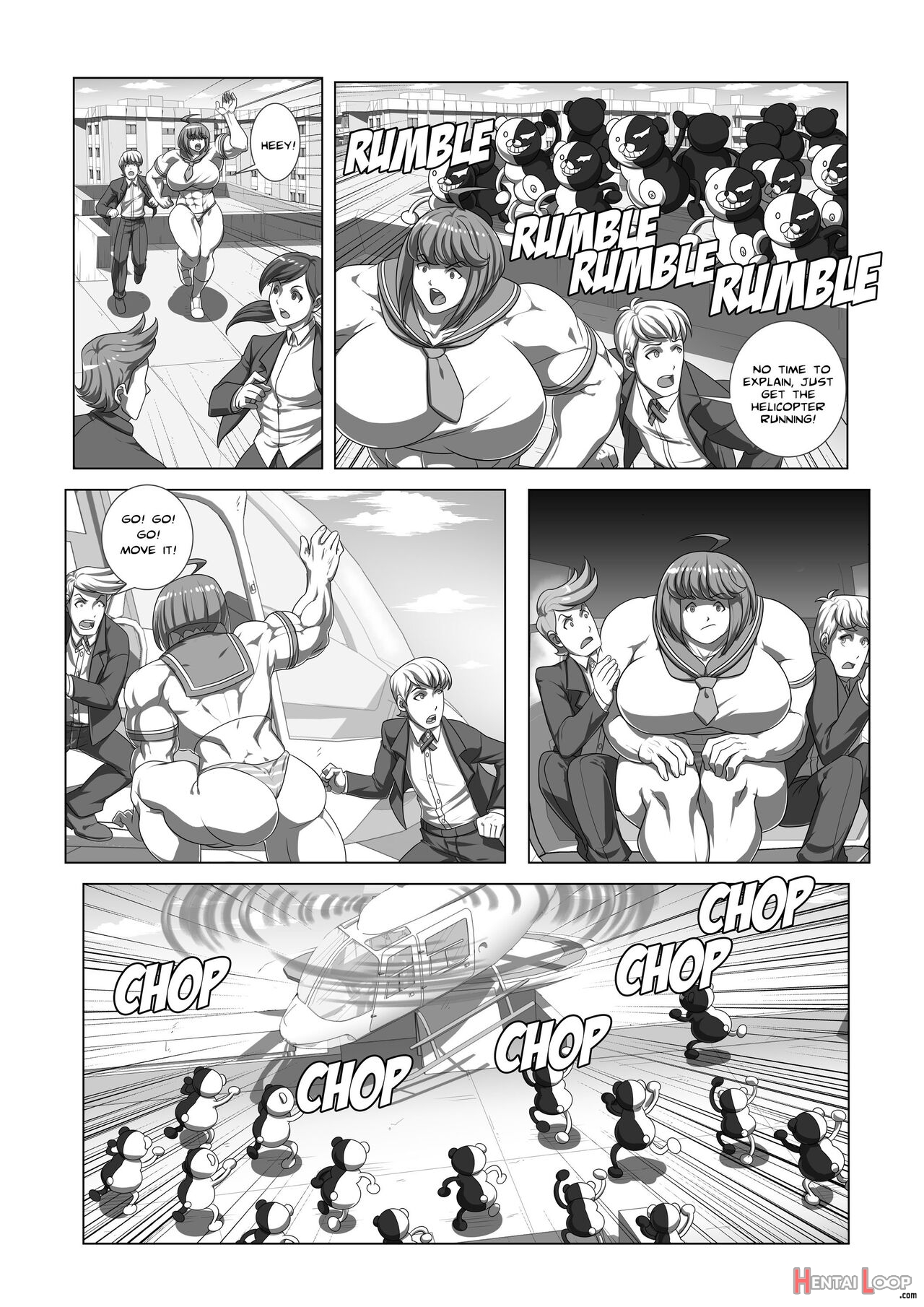 Ultra Muscle Girl page 15