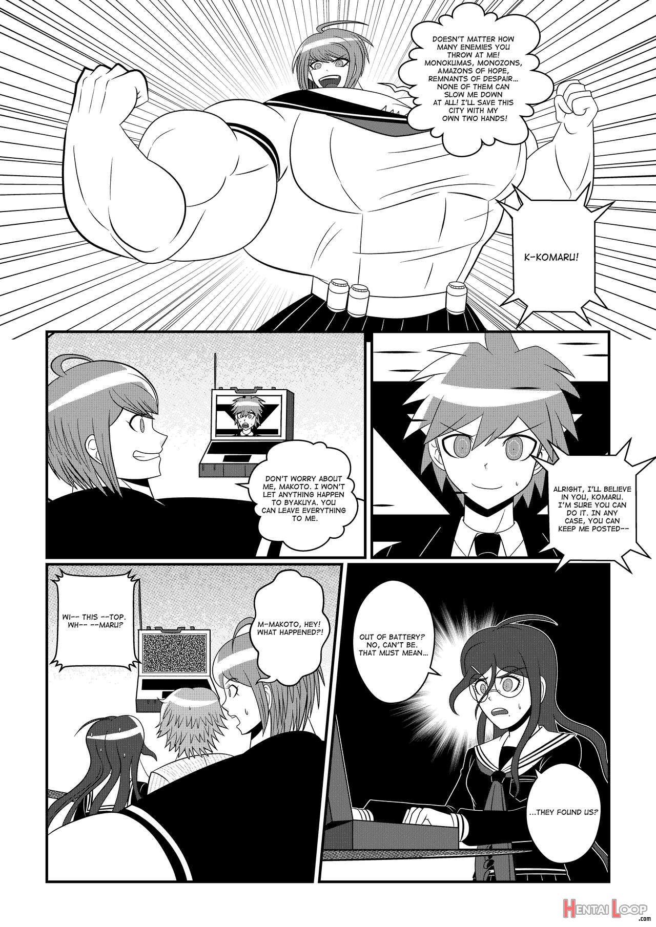 Ultra Muscle Girl page 164