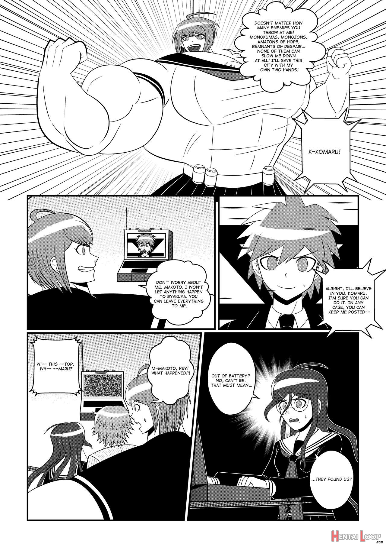 Ultra Muscle Girl page 165