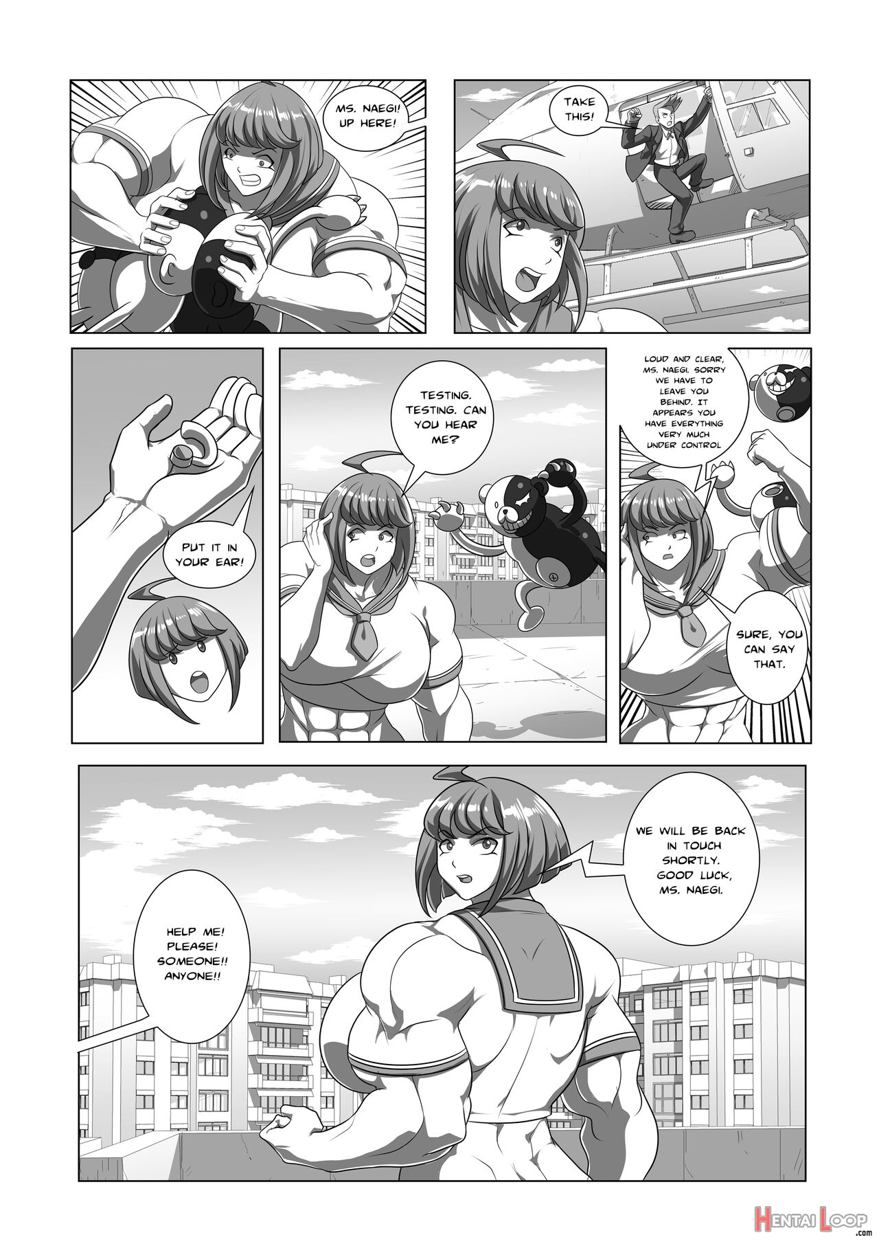 Ultra Muscle Girl page 18