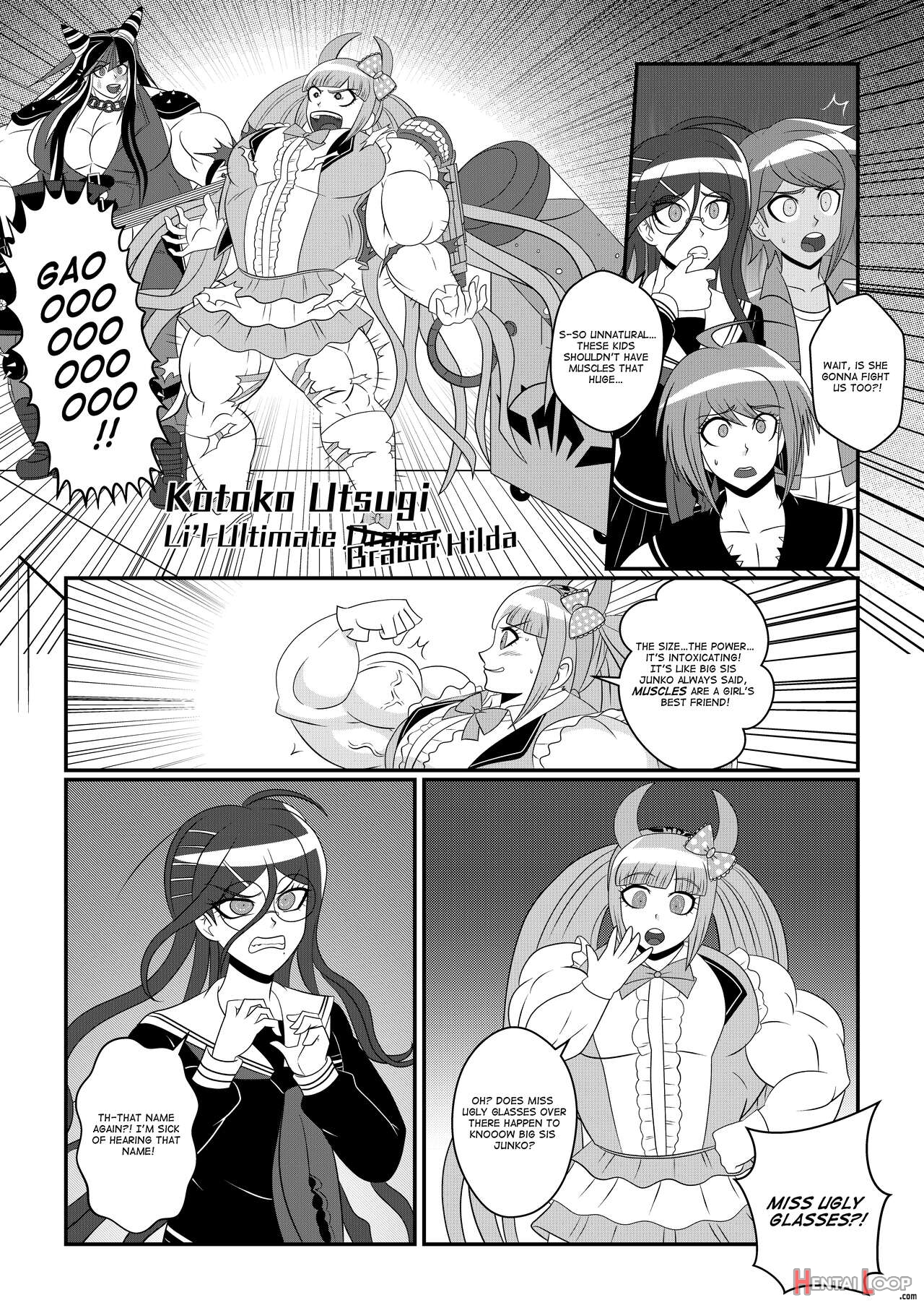 Ultra Muscle Girl page 202