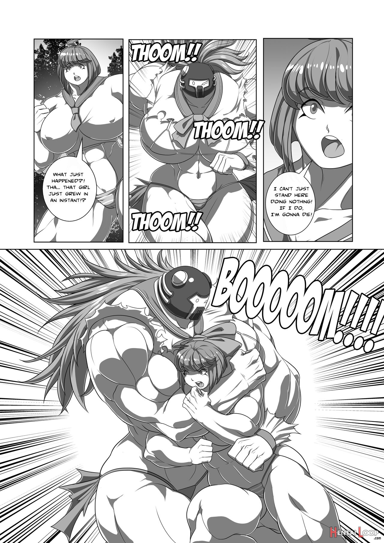 Ultra Muscle Girl page 23