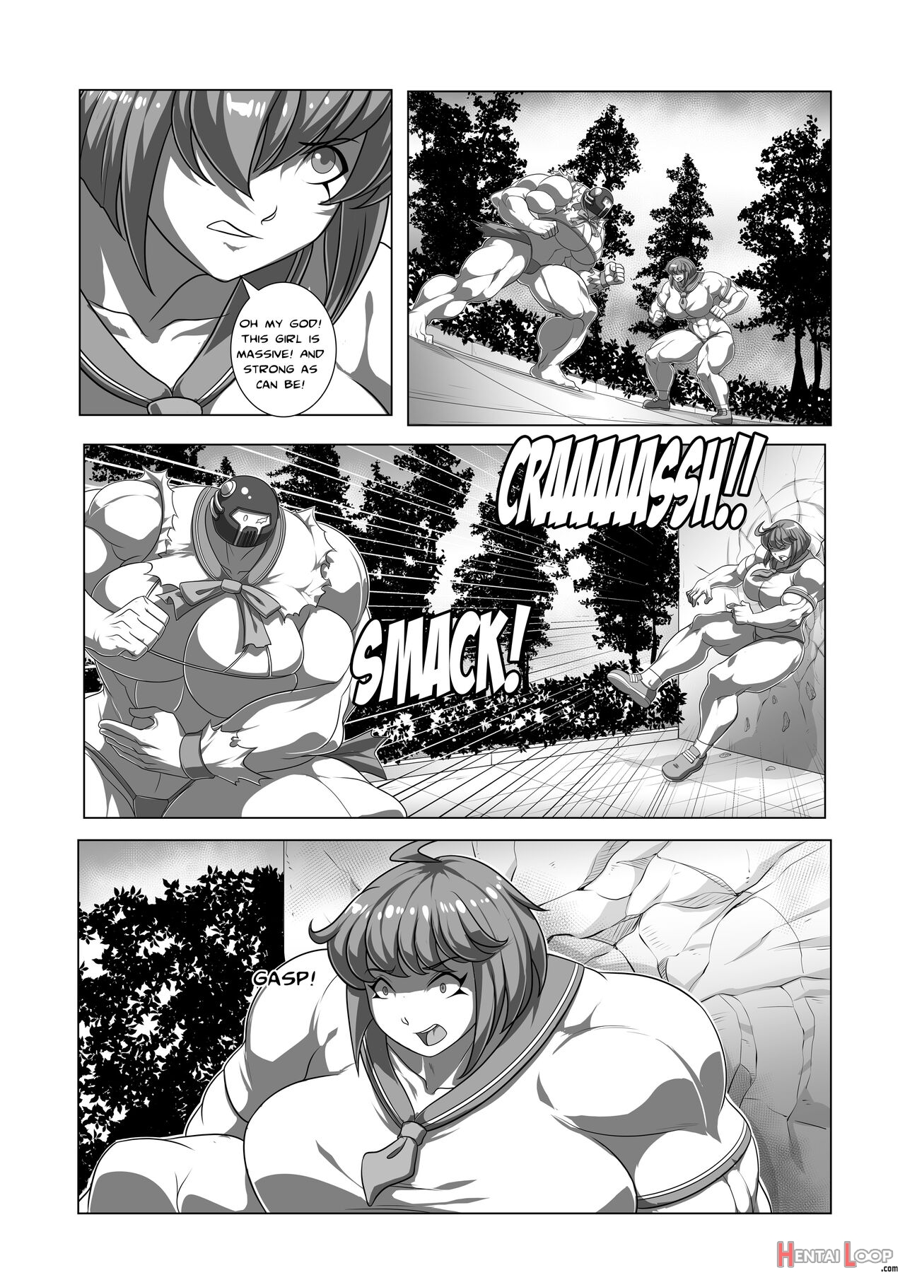 Ultra Muscle Girl page 24