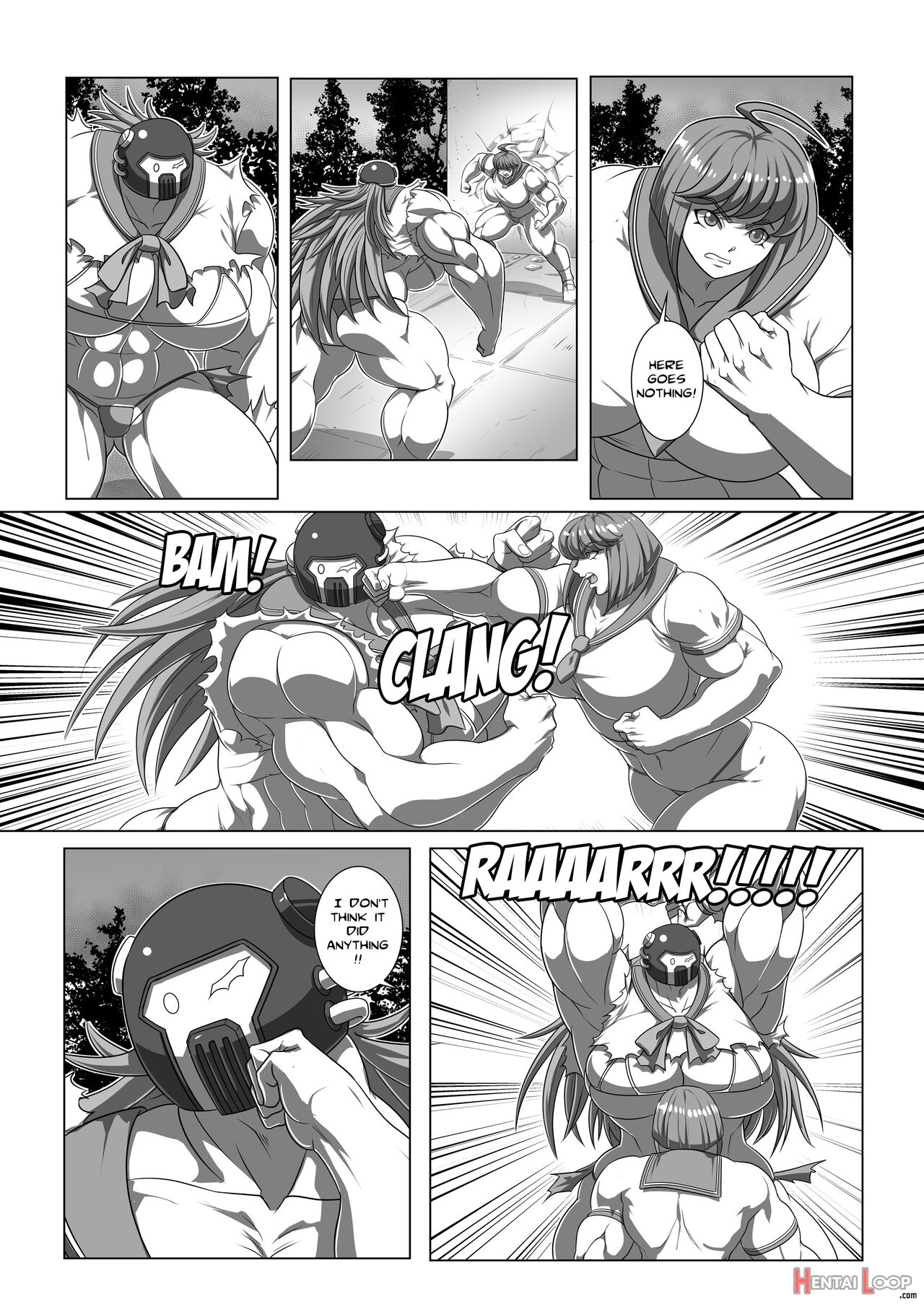 Ultra Muscle Girl page 25