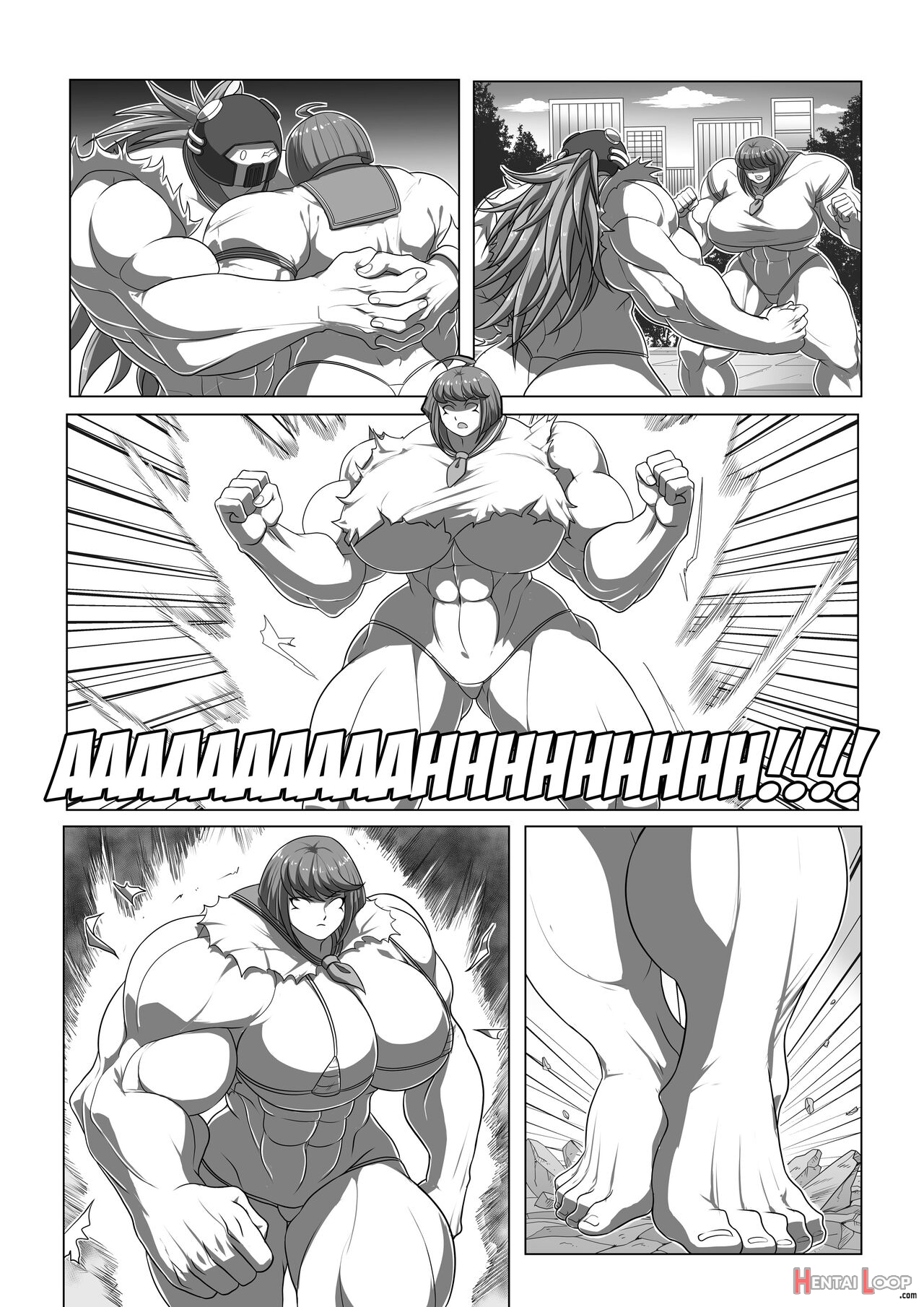 Ultra Muscle Girl page 29