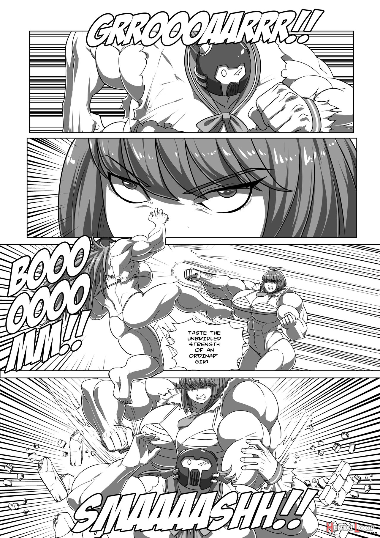 Ultra Muscle Girl page 31